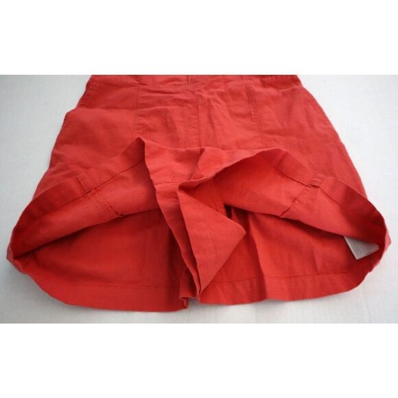 Abercrombie & Fitch Women's Sz S Pink Pull-On Cotton Blend Sleeveless Romper - Picture 5 of 9